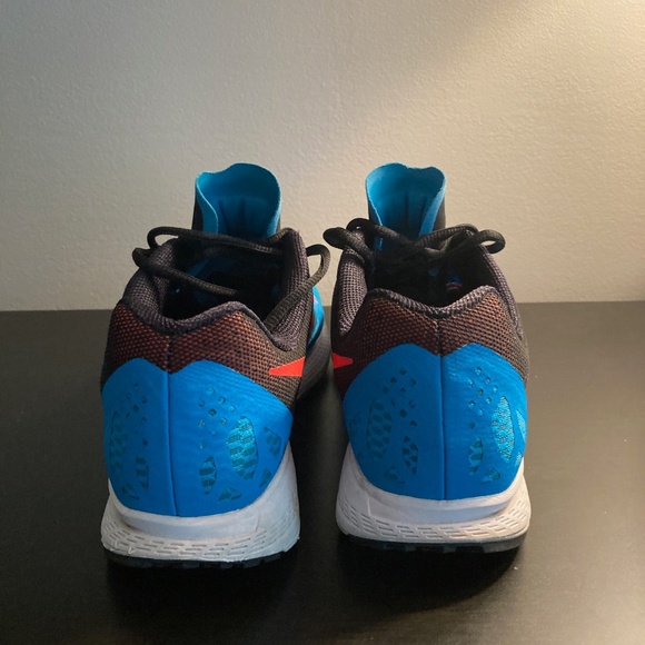 Nike Zoom Elite 7 Men's Running Shoes Blue Hyper Punch Size 8 US *Notes - Picture 5 of 7